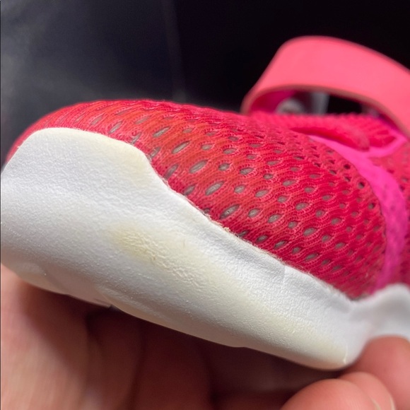Nike Kids Pink Athletic Shoes Size 4c - Picture 11 of 13